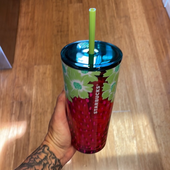 NEW | Limited Edition Starbucks Strawberry Tumblr - Picture 3 of 5